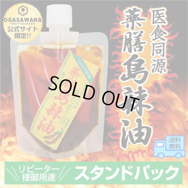 画像1: ＜新発売＞【使い捨てできて便利！】薬膳島ラー油　スタンドパック１個 (1)